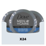 24x Dove Men+ Care Body Cream 3in1 Ultra Hydra