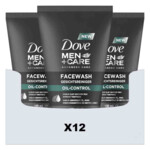 12x Dove Men+ Care Advanced Face Wash Oil Control - 34.49 euro