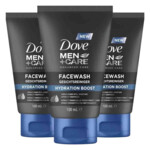 3x Dove Men+ Care Advanced Face Wash Hydration Boost