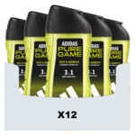 12x Adidas Shower Gel Pure Game