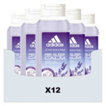 12x Adidas Shower Gel Active Skin & Mind Pre-sleep Calm W