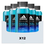 12x Adidas Shower Gel Active Skin & Mind Cool Down