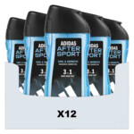 12x Adidas Shower Gel After Sport