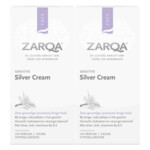 2x Zarqa Sensitive Silver Cream - 17.28 euro