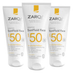 3x Zarqa Sun SunFluid Face SPF 50 - 40.33 euro