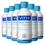 6x Vitis Mondwater Droge Mond