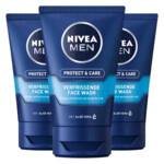 3x NIVEA For Men Protect & Care Wasgel