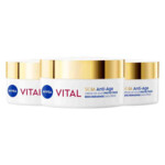 3x NIVEA Vital Soja Anti-age SPF30 Dagcrème