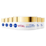 6x NIVEA Vital Soja Anti-age SPF30 Dagcrème