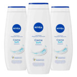 3x NIVEA Badcrème Creme Soft