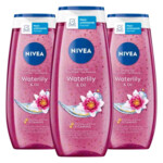3x NIVEA Douchegel Waterlily & Oil