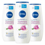 3x NIVEA Douchecrème Cashmere & Cotton Seed Oil
