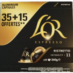 L'OR Espresso Koffiecups Ristretto