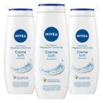 3x NIVEA Douchegel Creme Soft