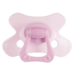 Difrax Fopspeen Dental 12+ mnd Coral Pink