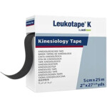 Actimove Leukotape K Sports Edition 5cm x 25m zwart