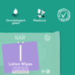 Naif Billendoekjes Lotion Wips - 71.99 euro