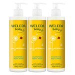 3x WELEDA Baby Calendula Shampoo & Douchecrème - 39.2 euro