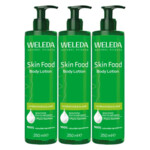 3x WELEDA Skin Food Bodylotion Hydratie & Glans - 43.24 euro