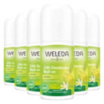 6x WELEDA 24h Roll-On Deodorant Citrus - 35.71 euro