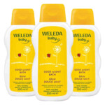 3x WELEDA Baby Calendula Good Night Badcrème - 34.3 euro