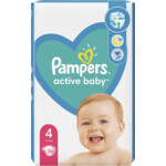Pampers Active Baby Luiers Maat 4 (9-14kg) - 25.19 euro
