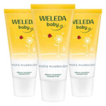 3x WELEDA Baby Calendula Weer en Windbalsem - 22.07 euro