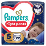 4x Pampers Nacht Luierbroekjes Maat 5 (11-17kg)