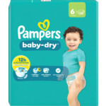Pampers Baby Dry Luiers Maat 6 (13-18kg) - 9.49 euro
