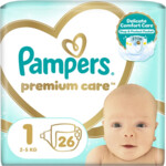 Pampers Premium Care Luiers Maat 1 (2-5kg) - 4.85 euro