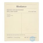 Biodance Radiant Vita Niacinamide Real Deep Mask - 19.05 euro
