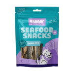 Braaaf Hondensnack Seafood Zalmhuid 12 cm