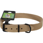 Boon Halsband Comfortleder 22mm/60cm Naturel