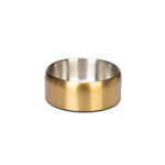 Designed by Lotte RVS Voerbak Noar Goud 21,5 cm