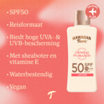 3x Hawaiian Tropic Glowing Protection Lotion SPF 50 - 31.88 euro