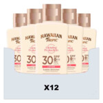 12x Hawaiian Tropic Glowing Protection Lotion SPF 30