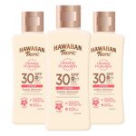 3x Hawaiian Tropic Glowing Protection Lotion SPF 30