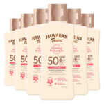 6x Hawaiian Tropic Glowing Protection Lotion SPF 50