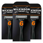 3x Wilkinson Scheerapparaat 6 Razor