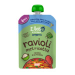 6x Ella's Kitchen Biologisch Maaltijdzakje 6+m Ravioli met Ricotta