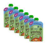 6x Ella's Kitchen Biologisch Maaltijdzakje 6+m Ravioli met Ricotta
