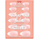 essence What the Fake! Press-on Nails 01 French Nails