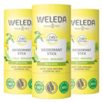 3x WELEDA Deodorant Stick 24h Citrus Bergamot - 25.36 euro