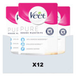 12x Veet Ontharingsstrips Bikinilijn Pure Gevoelige Huid - 73.99 euro