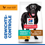 Hill's Science Plan Hondenvoer Droog Adult Perfect Weight & Active Mobility Large Kip 12 kg