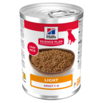 Hill's Science Plan Hondenvoer Nat Adult Adult Light 12 x 370 gr