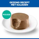 Hill's Science Plan Hondenvoer Nat Adult Perfect Weight Small & Mini Mousse Kalkoen 12 x 200 gr