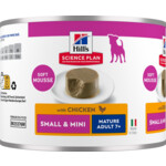 Hill's Science Plan Hondenvoer Nat Mature Adult Small&Mini Mousse Kip 12 x 200 gr