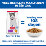 Hill's Science Plan Kattenvoer Droog Senior 11+  Kip 7 kg