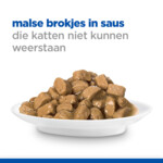 Hill's Science Plan Kattenvoer Nat Adult Sensitive Stomach & Skin Kalkoen 12 x 85 gr